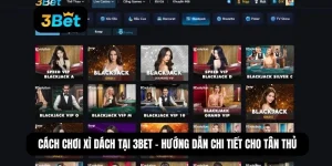 cách chơi xì dách