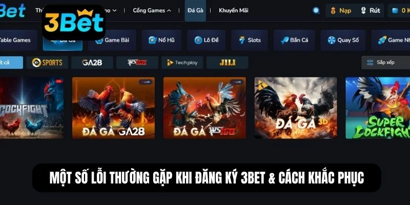 Đăng ký 3BET