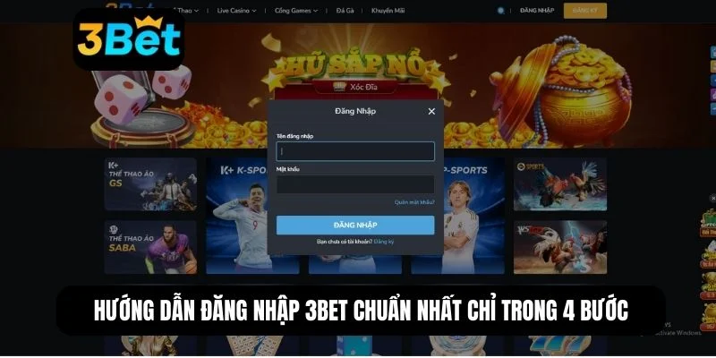 Đăng nhập 3BET